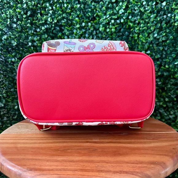 Loungefly Disney Mickey Mouse & Minnie Mouse Treats Mini Backpack - Picture 5 of 6